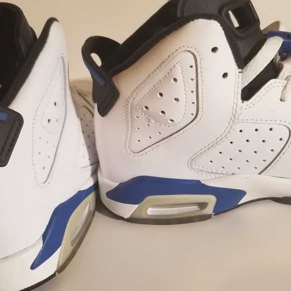 Air Jordan 6 Retro BG -Sport Blue - Picture 4 of 6